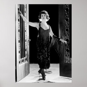 Fabulous Flapper Dress: 1920s Poster