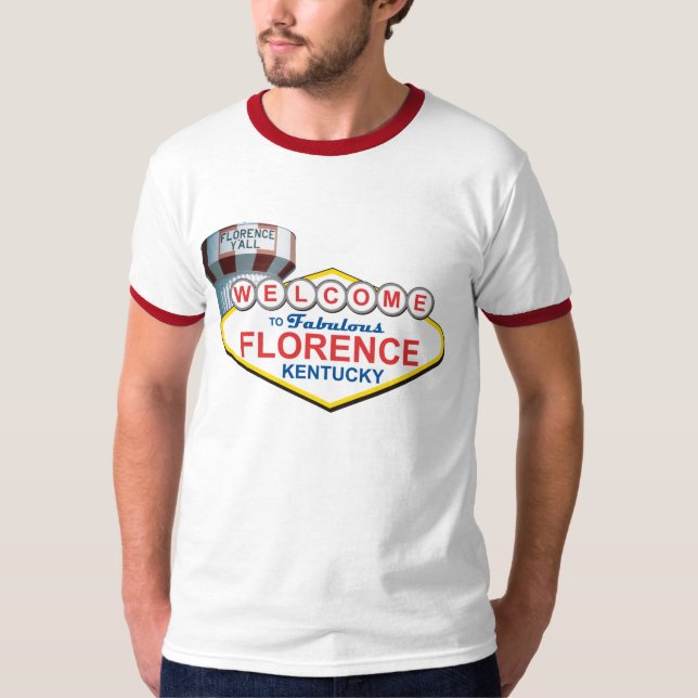 Fabulous Florence Ringer T T-Shirt (Front)