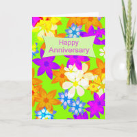 Fabulous flowers anniversary for a couple