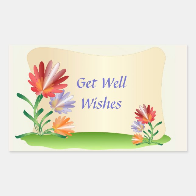 Fabulous Flowers Sticker (Front)