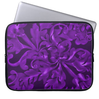 Fabulous Foliage Purple Laptop Sleeve