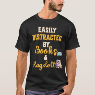 Fabulous gift for those who love books and cats T-Shirt