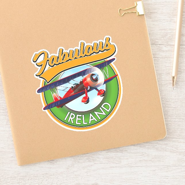 fabulous Ireland travel patch. (Notebook)