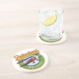 fabulous Ireland travel patch. Coaster