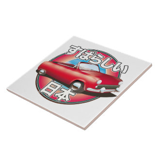 Fabulous Japan Tokyo logo. Tile