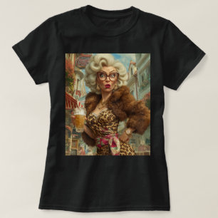Fabulous Leopard Lady Attitude T-Shirt