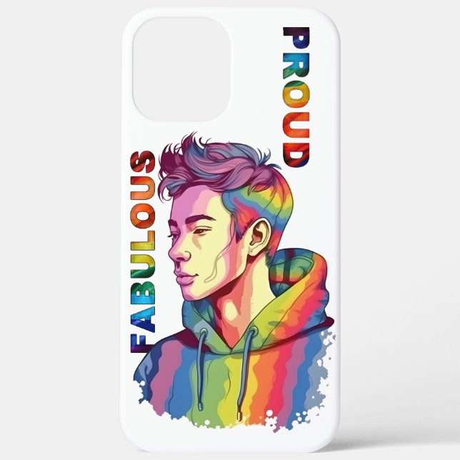 Fabulous LGBT Youth iPhone Case (Back)