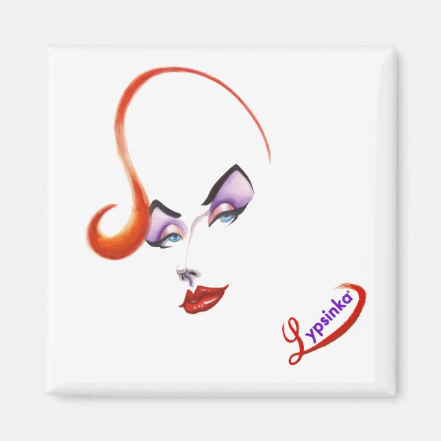 Fabulous Lypsinka Magnet (Square) (Front)