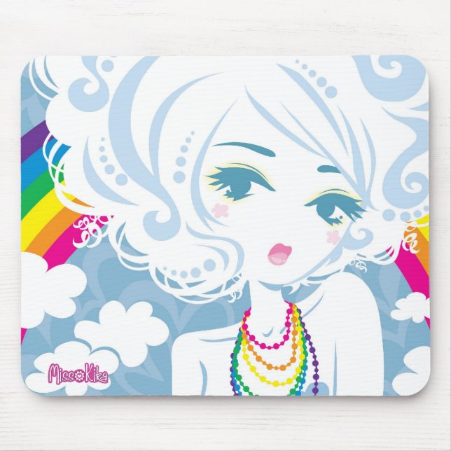 Fabulous Miss Cumulus Mouse Mat (Front)