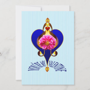 Fabulous My Valentine Design Valentine's Day Card