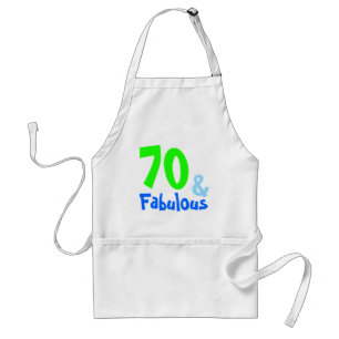 Fabulous Neon Birthday Standard Apron