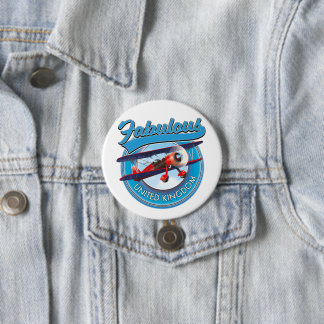 Fabulous Nicaragua toucan logo Button