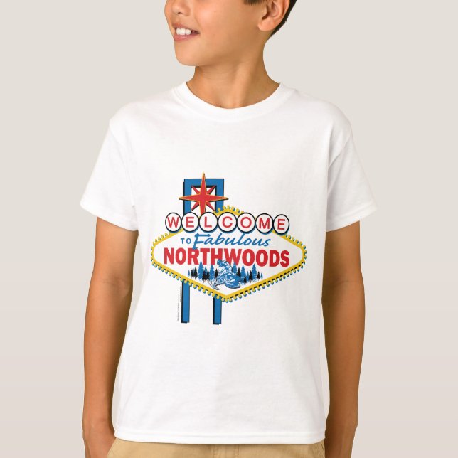 Fabulous-North-Woods T-Shirt (Front)