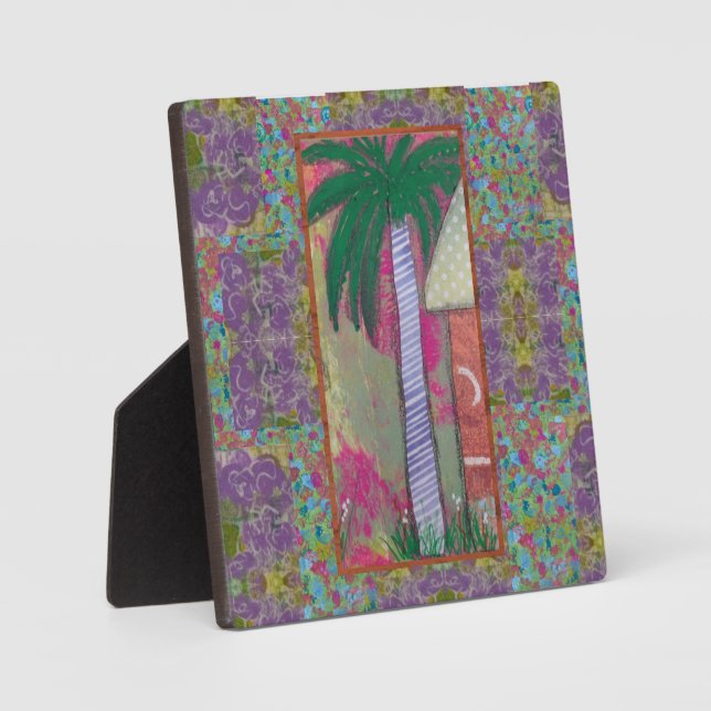 Fabulous Palm Tree  Plaque (Front)