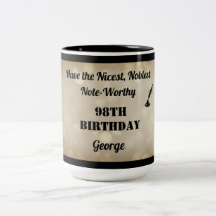 Fabulous Personalised 98th Birthday Mug