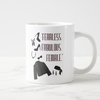 fabulous quote large coffee mug