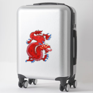 Fabulous, Red, Oriental Dragon