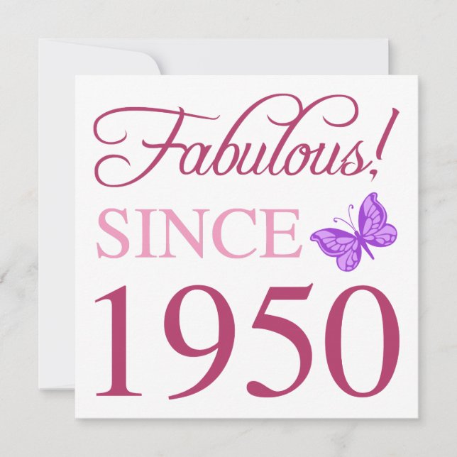 Fabulous Since 1950 (Front)