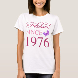 Fabulous Since 1976 50th Birthday T-Shirt