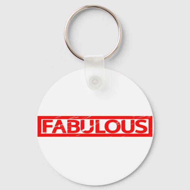 Fabulous Stamp Key Ring (Front)