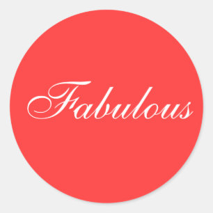 Fabulous Sticker