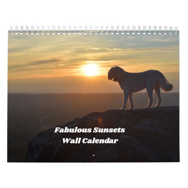 Fabulous Sunsets Wall Calendar (Cover)
