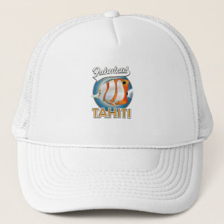 fabulous Tahiti retro logo Trucker Hat