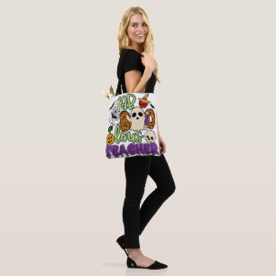 Fabulous Teacher Halloween Tote Bag