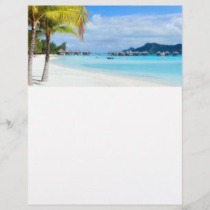 Fabulous tropical seascape flyer