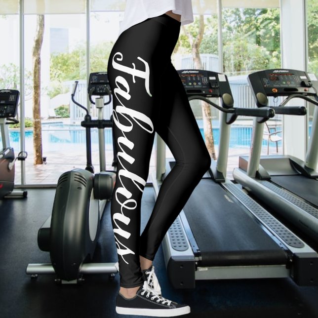 Fabulous Typography Leggings (Creator Uploaded)