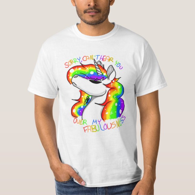 Fabulous Unicorn T-Shirt (Front)