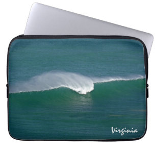 fabulous waves laptop sleeve