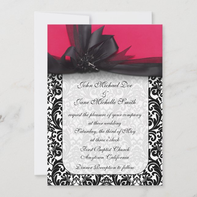 Fabulously Funky 5x7 Invitation (Front)