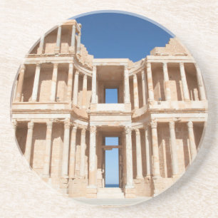 Facade And Stage Of Roman Amphitheatre Coaster
