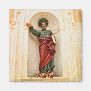 Facade of church in Malta Magnet