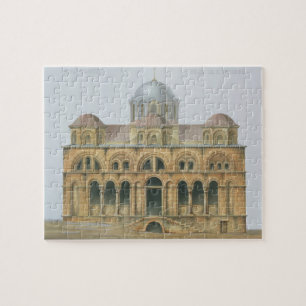 Facade of Mefa Dzamissi, the Church of St. Theodor Jigsaw Puzzle