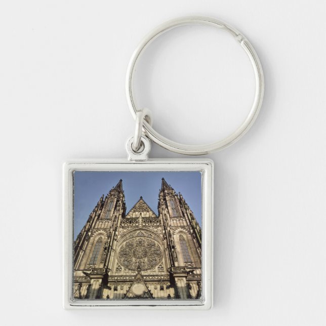 Facade of the Cathedral of St. Vitus Key Ring (Front)