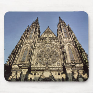 Facade of the Cathedral of St. Vitus Mouse Mat