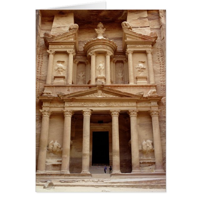 Facade of the Khazneh Firaoun (Front)