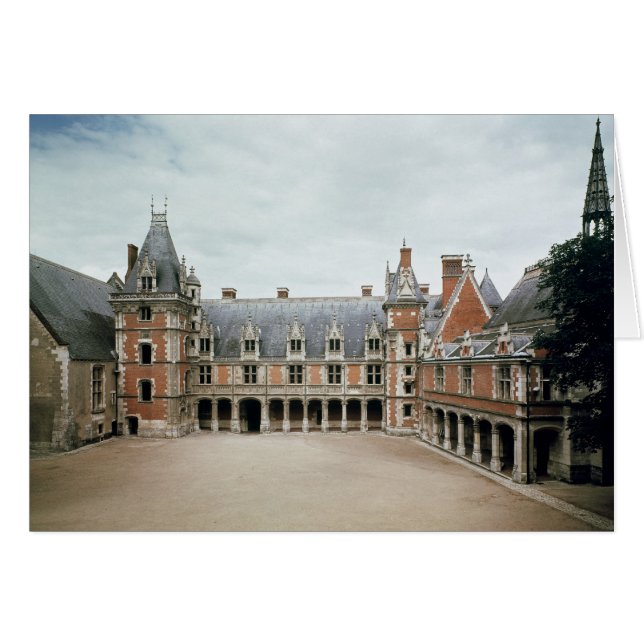 Facade of the Louis XII Wing, 1498-1503 (Front Horizontal)