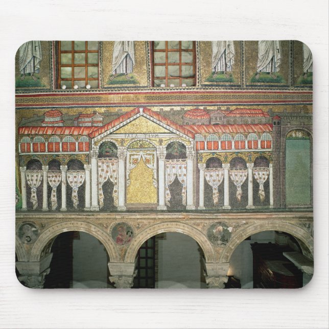 Facade of the Palazzo di Teodorico, 527-99 Mouse Mat (Front)