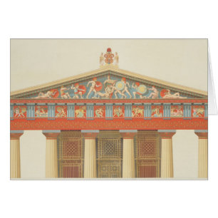 Facade of the Temple of Jupiter at Aegina (323-27