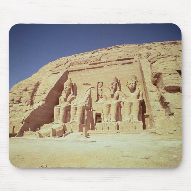 Facade of the Temple of Ramesses II Mouse Mat (Front)