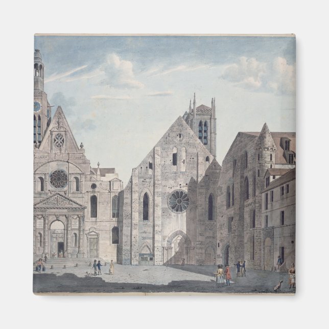 Facades of the Churches Magnet (Front)