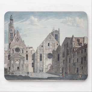 Facades of the Churches Mouse Mat