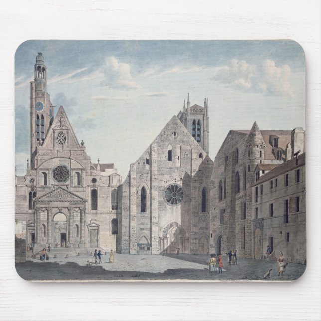 Facades of the Churches Mouse Mat (Front)