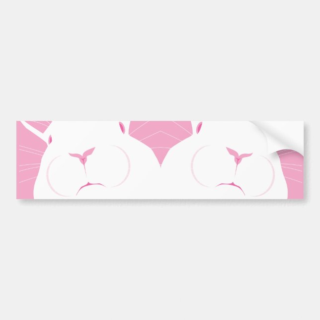 FACE 2 BUMPER STICKER (Front)