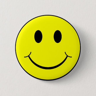 face 6 cm round badge