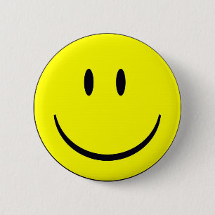 Face 6 Cm Round Badge