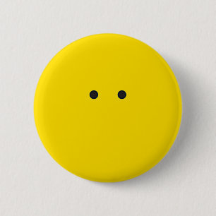 Face 6 Cm Round Badge